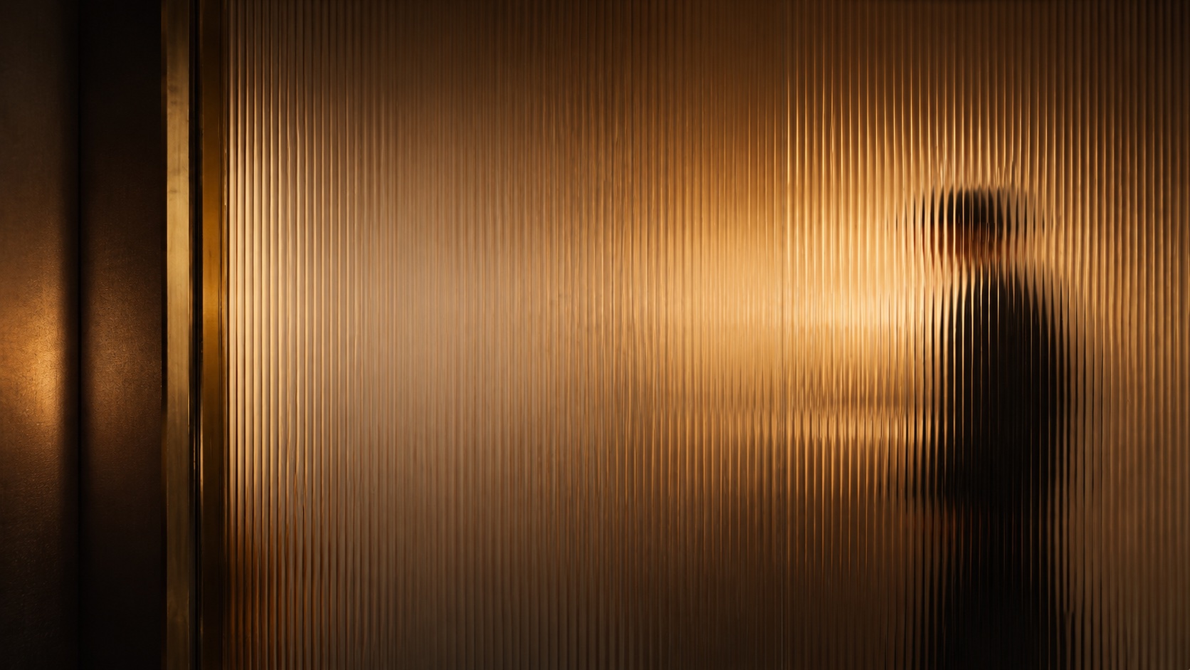 HATCH modern fluted glass background